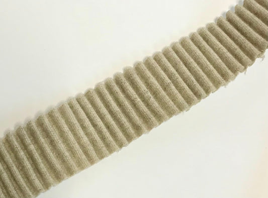 Samuel and Sons Promenade Pleated Wool Border Shell