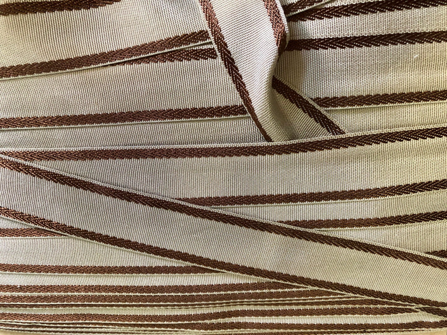 Beige and Brown Trim
